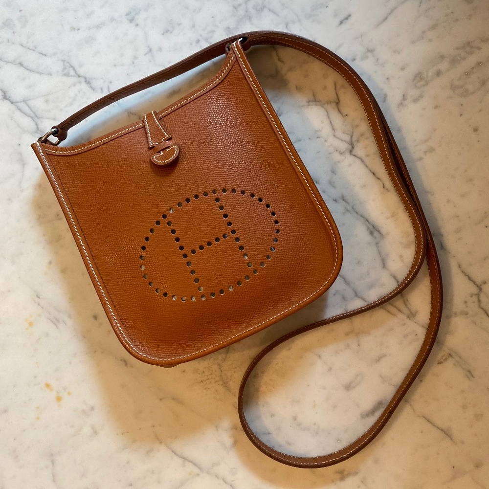 Hermès Evelyne TPM Epsom Naturel